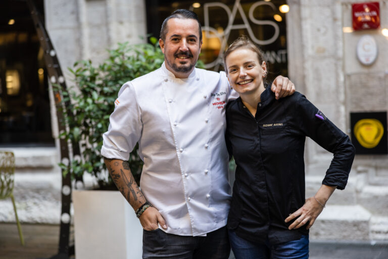 Olivier Da Silva et Suzanne Waymel, Chefs de L'Odas à Rouen